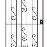 Metal Side Gate | Steel Security Gate | Iron Gate | UKMSG30