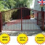 Metal Driveway Gates | Wrought Iron Driveway Gates | Front Driveway Gate | Gates | UKMDG148
