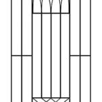 Metal Side Gate | Steel Security Gate | Iron Gate | UKMSG7