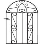 Metal Side Gate | Steel Security Gate | Iron Gate | UKMSG27
