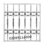 Metal Railings | Iron Fencing | Window Security Grill Bars | Metal Grilles |UKMR8
