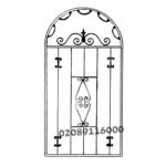Metal Garden Gates | Steel Security Gate | Iron Gate | UKMGG60