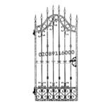 Metal Garden Gates | Steel Security Gate | Iron Gate | UKMGG59