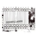 Metal Driveway Gates | Wrought Iron Driveway Gates | Front Driveway Gate | Gates | UKMDG106