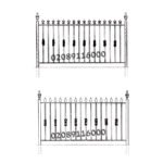 Metal Railings | Iron Fencing | Window Security Grill Bars | Metal Grilles |UKMR31