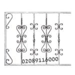 Metal Railings | Iron Fencing | Window Security Grill Bars | Metal Grilles |UKMR3