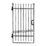 Metal Garden Gates | Steel Security Gate | Iron Gate | UKMGG48