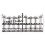 3/4 Split Driveway Gates | Metal Driveway Gate | Iron Driveway Gate | Driveway Gate | UKB5