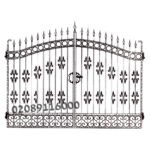 Metal Driveway Gates | Wrought Iron Driveway Gates | Front Driveway Gate | Gates | UKMDG77