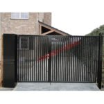 3/4 Split Driveway Gates | Metal Driveway Gate | Iron Driveway Gate | Driveway Gate | UKB15