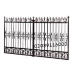 3/4 Split Driveway Gates | Metal Driveway Gate | Iron Driveway Gate | Driveway Gate | UKB2