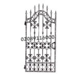 Metal Garden Gates | Steel Security Gate | Iron Gate | UKMGG45