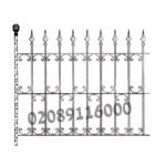 Metal Railings | Iron Fencing | Window Security Grill Bars | Metal Grilles |UKMR39