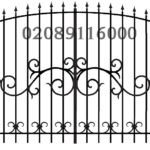 New Wrought Iron Driveway Gates|Metal Gates|Front Driveway Gate |Gates|UKMDG28