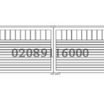 New Wrought Iron Driveway Gates|Metal Gates|Front Driveway Gate |Gates|UKMDG34