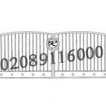 New Wrought Iron Driveway Gates-Metal Gates-Front Driveway Gate -Gates-UKMDG24