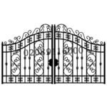 Metal Driveway Gates | Metal Gates | Wrought Iron Driveway Gate | Gates | UKMDG2