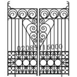 Metal Driveway Gates | Metal Gates | Wrought Iron Driveway Gate | Gates | UKMDG6
