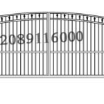 Metal Driveway Gates | Wrought Iron Driveway Gates | Front Driveway Gate | Gates | UKMDG127