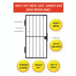 Metal Side Gate | Steel Security Gate | Iron Gate | UKMSG9