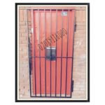 Metal Garden Gate with Privacy Sheet | Steel Security Gate | Iron Gate | UKMGG4