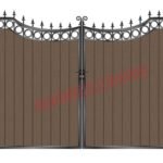 Composite Driveway Gates | Driveway Gates | CDG9