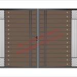 Composite Driveway Gates | Driveway Gates | CDG43
