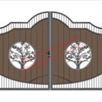 Composite Driveway Gates | Driveway Gates | CDG42