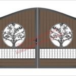 Composite Driveway Gates | Driveway Gates | CDG58