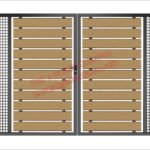 Composite Driveway Gates | Driveway Gates | CDG72