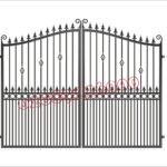 Metal Driveway Gates | Metal Gates | Wrought Iron Driveway Gate | Gates | UKMDG145