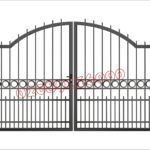Metal Driveway Gates | Metal Gates | Wrought Iron Driveway Gate | Gates | UKMDG150