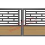 Composite Driveway Gates | Driveway Gates | CDG65