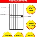 Metal Side Gate | Steel Security Gate | Iron Gate | UKMSG35