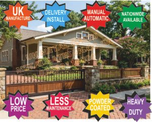Driveway Gates | Metal Gate | Sliding Gate | Bi fold Gate | Automatic Gate | Corner Sliding Gate | Telescopic Gate | Composite Wood Gates