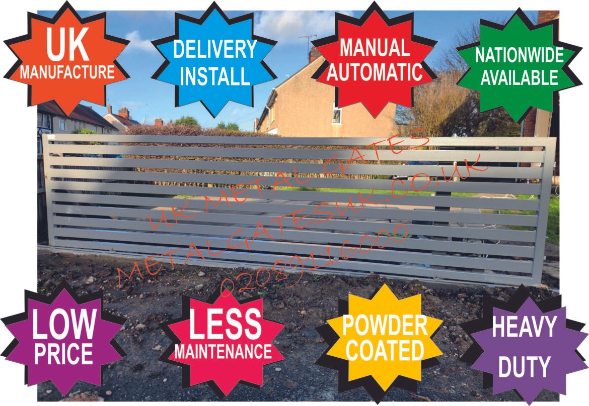 Driveway Gates | Metal Gate | Sliding Gate | Bi fold Gate | Automatic Gate | Corner Sliding Gate | Telescopic Gate