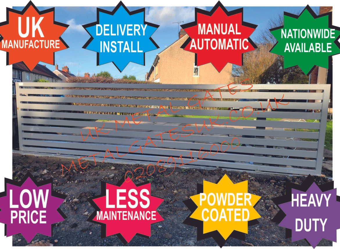 Driveway Gates | Metal Gate | Sliding Gate | Bi fold Gate | Automatic Gate | Corner Sliding Gate | Telescopic Gate