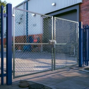 Mesh Double Gate for Builders Merchant Yard