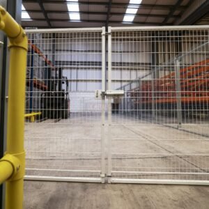 Mesh Double Gate for Recycling Facility