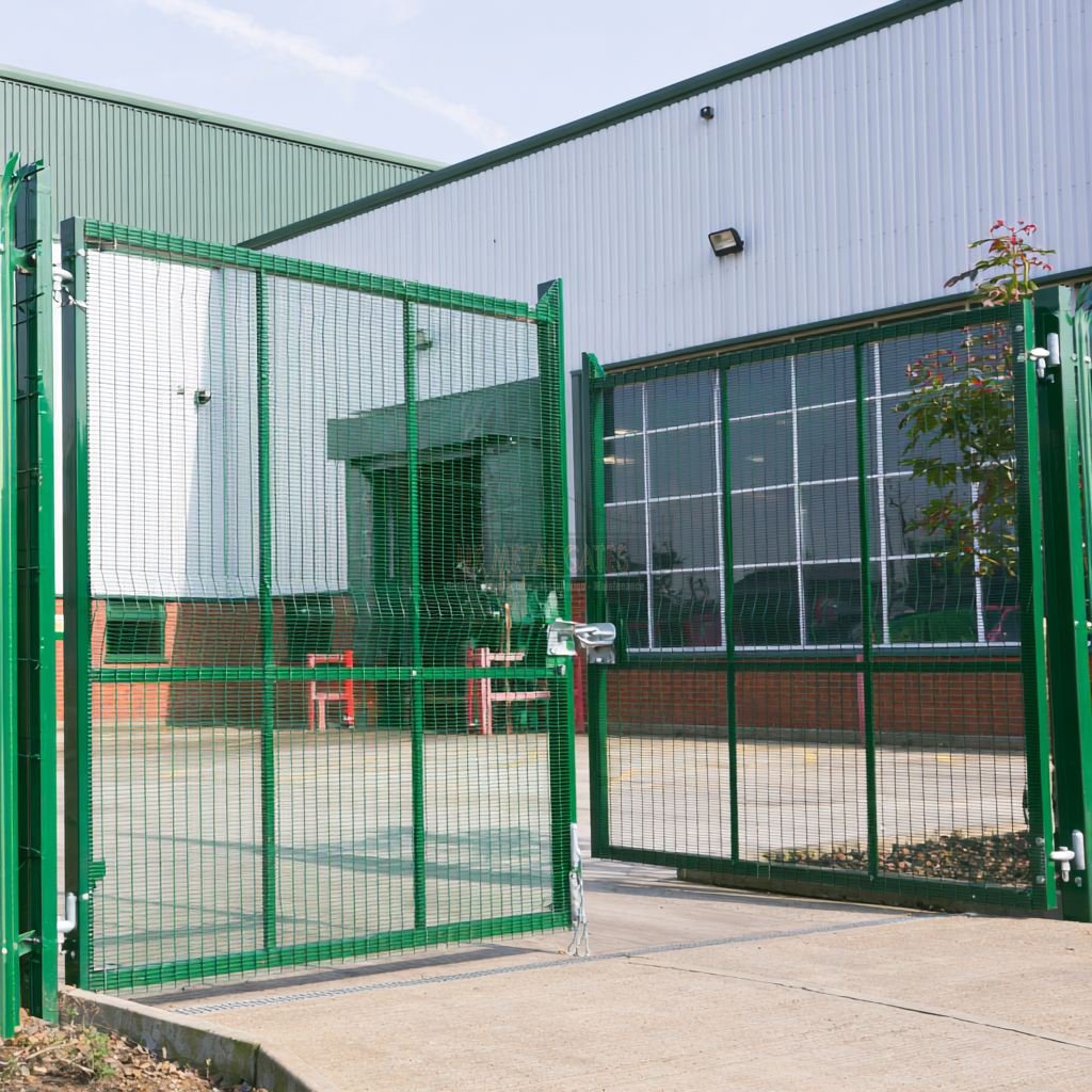 Mesh Double Gate for Haulage Yard