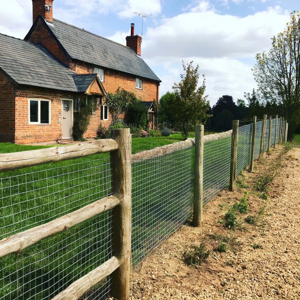 Mesh Fencing – Rural Boundary 4 ukmf 2 farmhouse mesh fencing