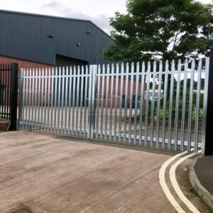 Palisade Double Gates – Data Centre