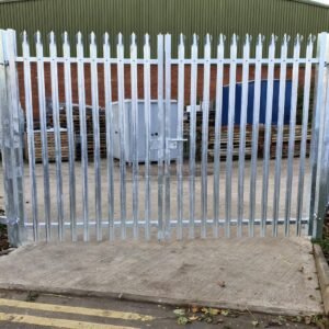 Palisade Double Gates – Rail Depot