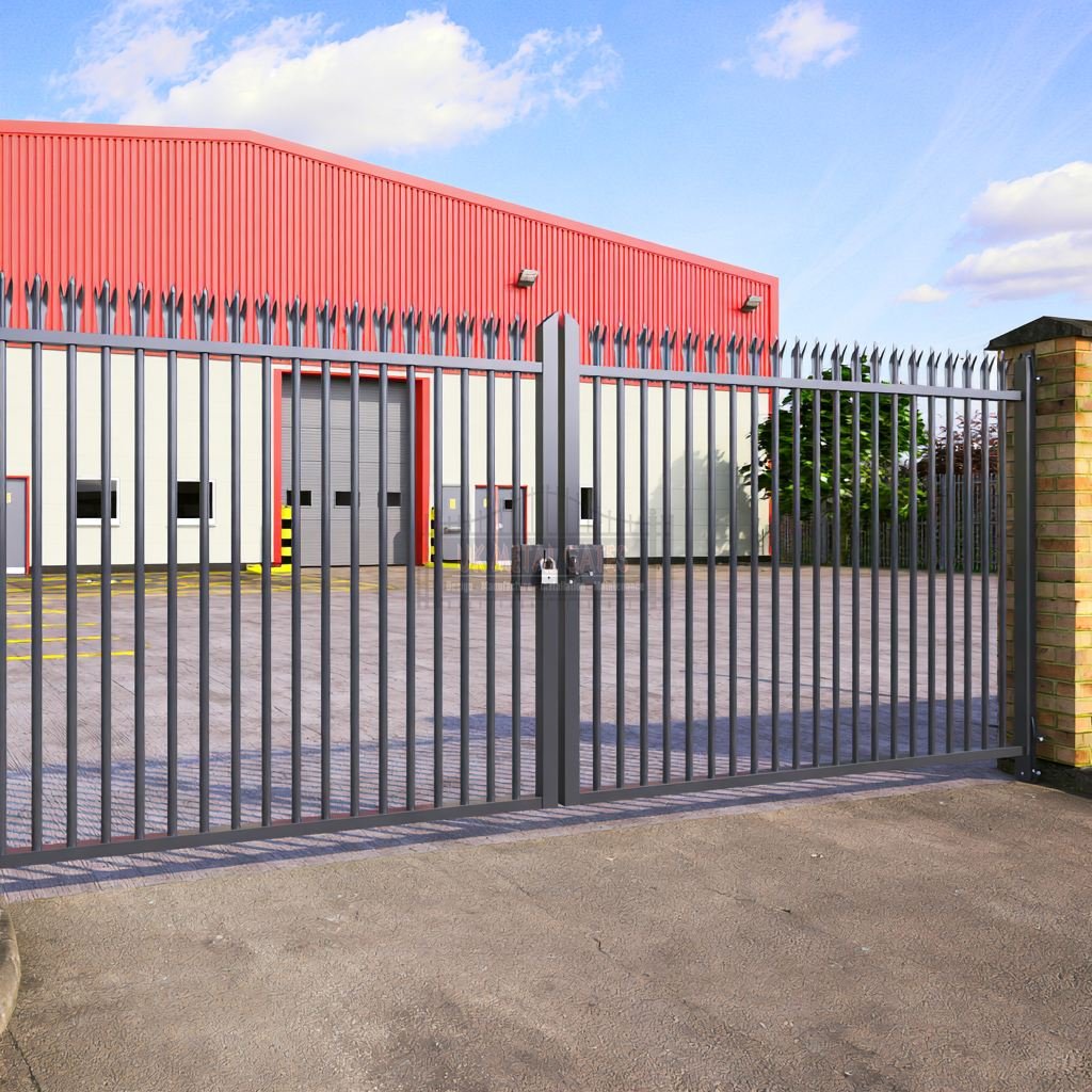 Palisade Double Gates – Agricultural Compound