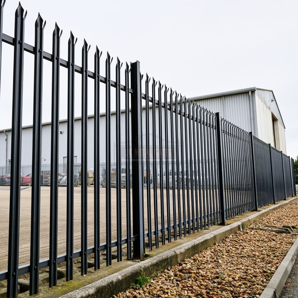 Palisade Fencing – Council Depot