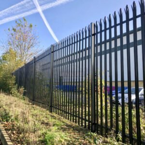Palisade Fencing – Vehicle Compound