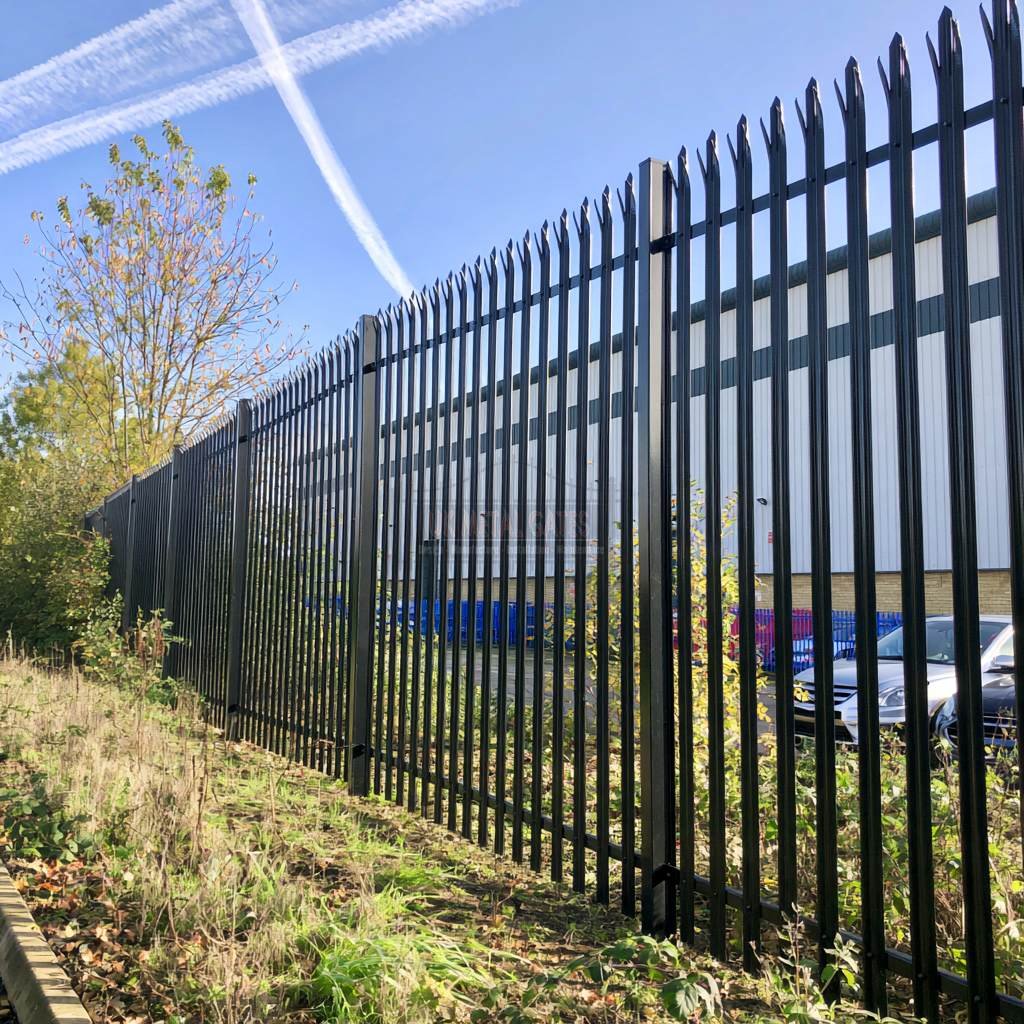 Palisade Fencing – Vehicle Compound