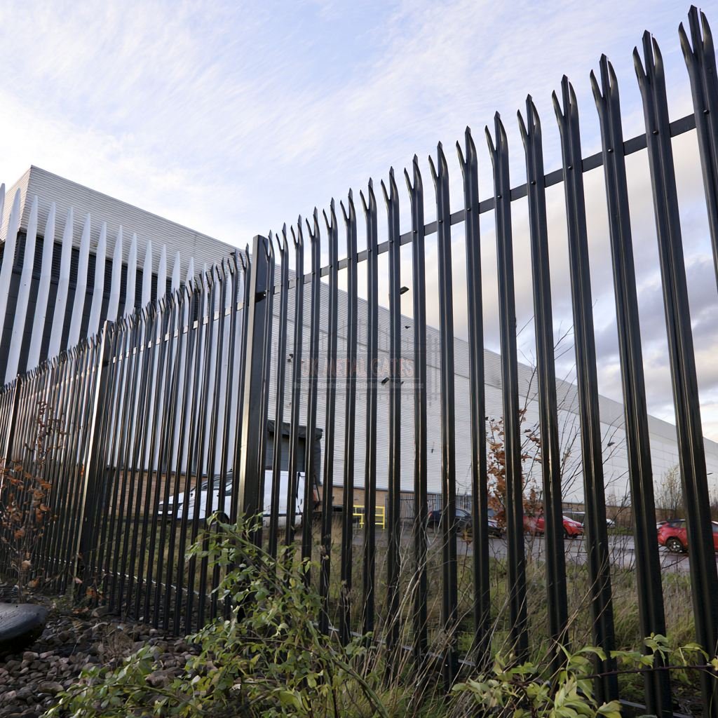 Palisade Fencing – Recycling Centre