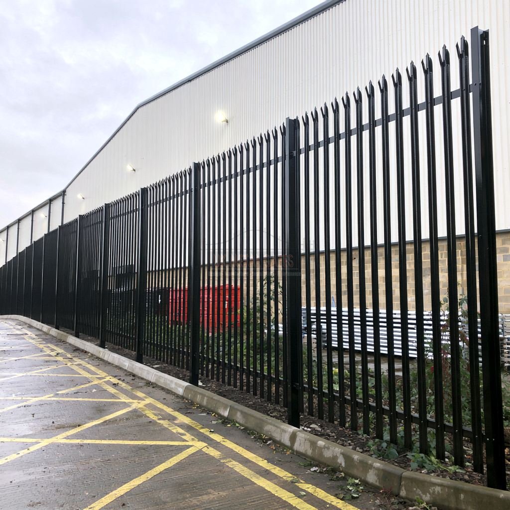 Palisade Fencing – Substation Compound