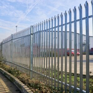 Palisade Fencing – Construction Site